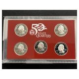 2008-S State Quarter Silver Proof Set 2008-S State Quarter Silver Proof Set