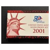 2001-S Silver Proof Set 2001-S Silver Proof Set
