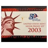 2003-S Silver Proof Set 2003-S Silver Proof Set