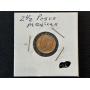 1945 Mexico Gold 2 1/2 Peso Coin 180,000 Minted