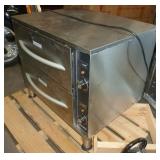 SERVIT freestanding 2 drawer warmer 120v 900w