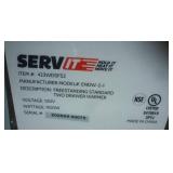 SERVIT freestanding 2 drawer warmer 120v 900w