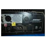 Bose public address/speaker system, 4 spkrs, microphone, stand
