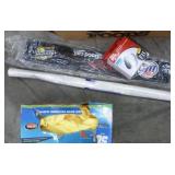 Box of misc garage items