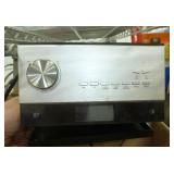 small GPX camper type radio with 2 speakers and remote