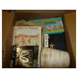 Box of misc items