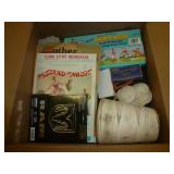 Box of misc items