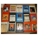 Group of 8 track tapes