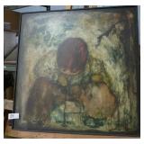 2 unknown oil paintings 42x31 and 32x32