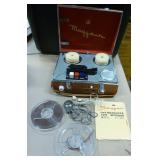 Vintage mayfair reel to reel recorder