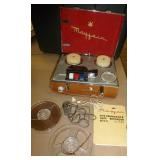 Vintage mayfair reel to reel recorder