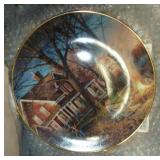 Group of 6 Terry Redlin plates