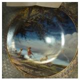 Group of 6 Terry Redlin plates