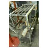 Lathe tool-holder cart