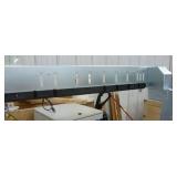 steel worktable with 3/8 aluminum top