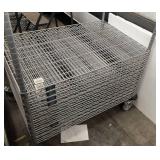 SIX 24x36 wire shelves only - posts not included