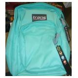 Two teal backpacks for school