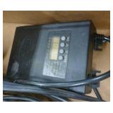 2 sets/boxes of Hampton Bay LED pathway lights 8x8, 20 inches tall, with timer