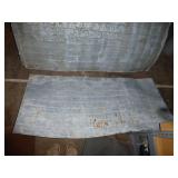 10 pieces of Heavy Barn Tin with brick pattern