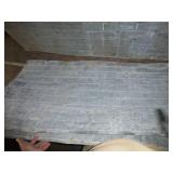 10 pieces of Heavy Barn Tin with brick pattern