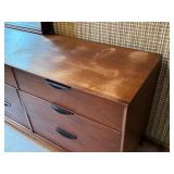 Dillingham Mid-Century Modern Dresser with Mirror