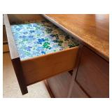 Dillingham Mid-Century Modern Dresser with Mirror