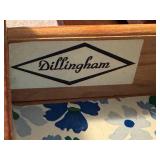 Pair of Dillingham Mid-Century Modern Walnut Nightstands