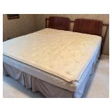 Vintage Mid-Century Modern King Size Headboard