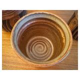 Hagland Artisan Crafted 3-Piece Stoneware Canister Set with Lids