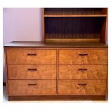 Lane Mid-Century Modern Dresser with Removable Hutch