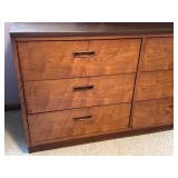 Lane Mid-Century Modern Dresser with Removable Hutch