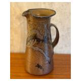 Artisan Crafted Pottery Pitcher