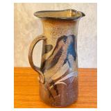 Artisan Crafted Pottery Pitcher