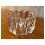 Orrefors Fleur Crystal Bowl