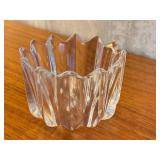 Orrefors Fleur Crystal Bowl