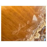 Orrefors Fleur Crystal Bowl