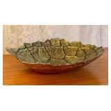 Decorative Textured Glass Bowl
