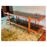 Vintage Modernist Two Tier Console