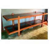 Vintage Modernist Two Tier Console