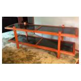 Vintage Modernist Two Tier Console