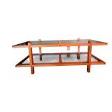 Vintage Modernist Two Tier Console