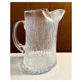 Vintage Iittala Glass Pitcher