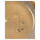 Set of 8 German Beer Steins with Pewter Lids