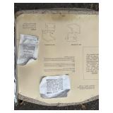 Pair of Vintage Cantilever Chrome Base Chairs with Woven Cane Backs