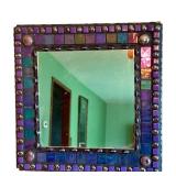 Artisan Crafted Mosaic Wall Mirror