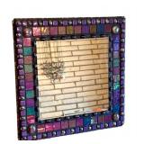Artisan Crafted Mosaic Wall Mirror