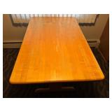 Gabberts Wooden Kitchen Table 29 x 48 x 30 Inches