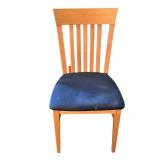 Set of 4 IMS SRL Made in Italy Wood Dining Chairs