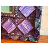 Rebecca Carroll Artisan Mosaic Mirror 12 x 12.5 Inch