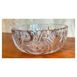 Vintage Glass Works American Cut Glass Fruit Bowl